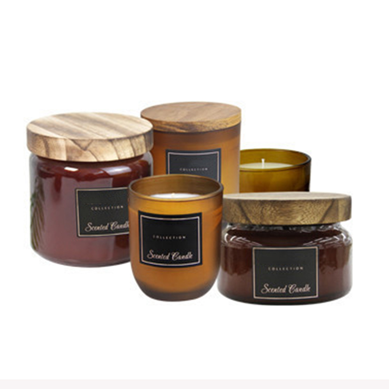 Candle wholesaler customized scented candle with private label in different sizes and colors